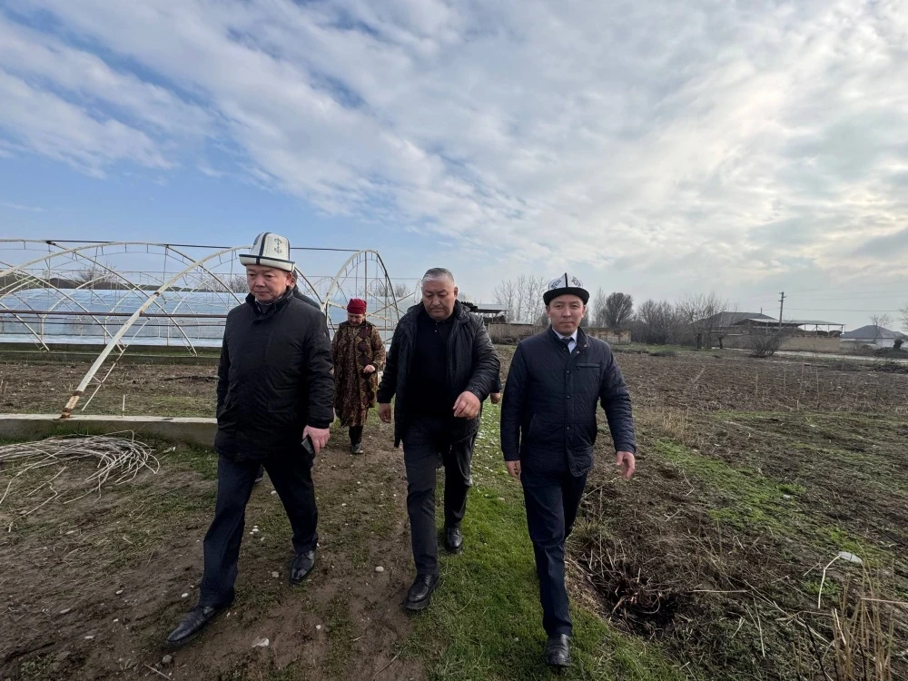 Базар-Коргон районунда 200 тонна продукцияга арналган жаңы склад курулду