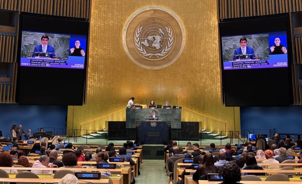 It's time for a woman to lead the UN, said Edil Baisalov in New York