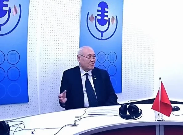 The academic spoke about the impact of polluted air in Bishkek on health