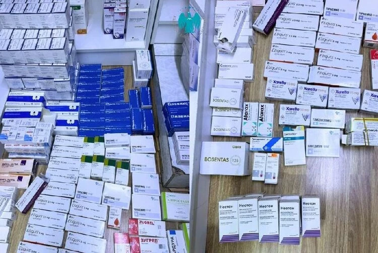 Ош шаарында дарыкана жабылды: контрабандалык дары-дармектер жана лицензиясыз иштөө