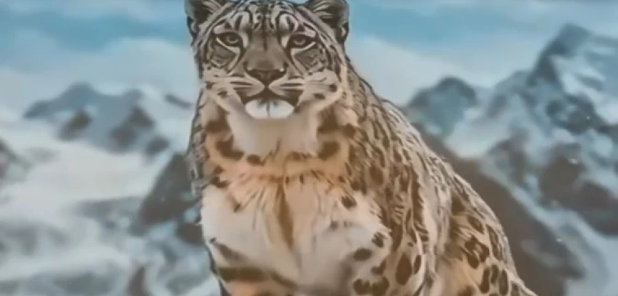 The Snow Leopard in Kyrgyzstan Spoke and Addressed the Youth