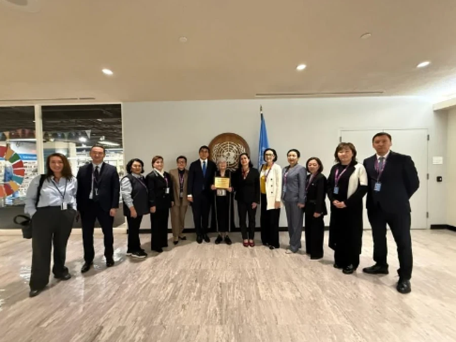 Human Rights Defender Bubusara Ryskulova Awarded in New York