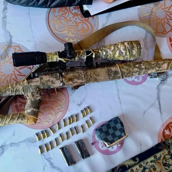 In the Tonsky District, illegal weapons and ammunition were seized from residents