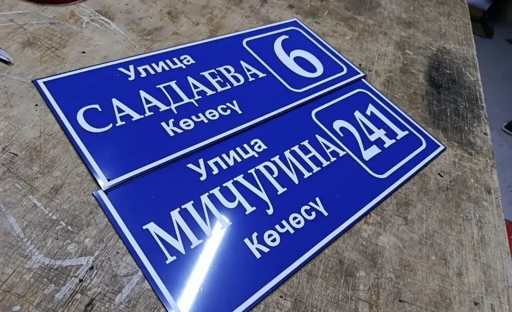 В Бишкеке продолжается работа по устранению дублирующих названий улиц