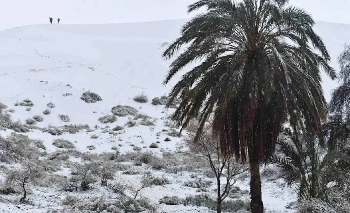 Кар Сахарага түштү