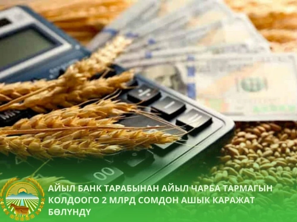 Farmers in the Kyrgyz Republic can receive up to 5 million soms for farm development