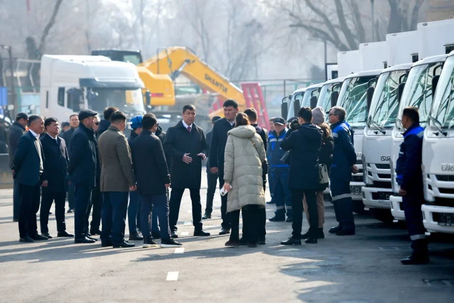 Municipal Enterprises of Bishkek Received New Special Equipment