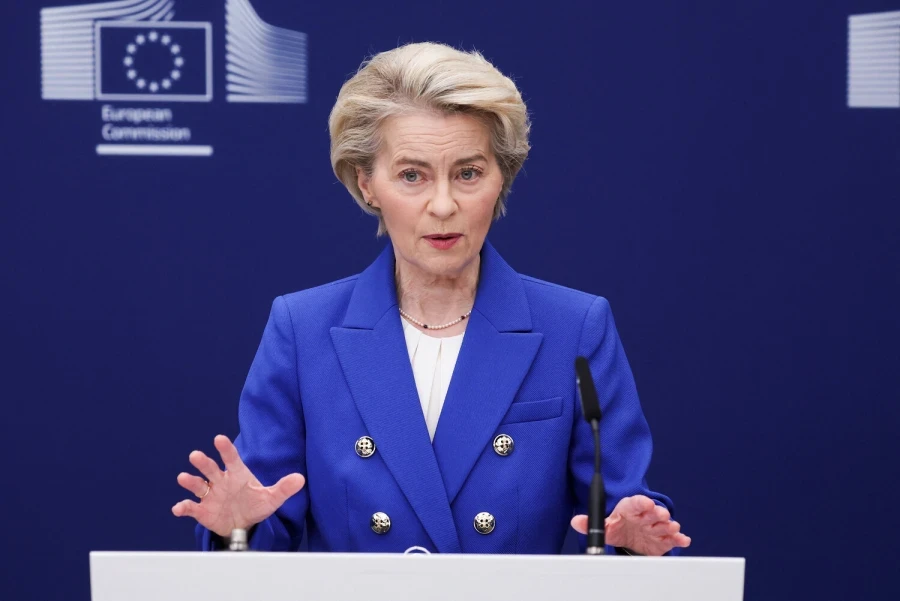 Ursula von der Leyen topped the ranking of the most influential women in the world