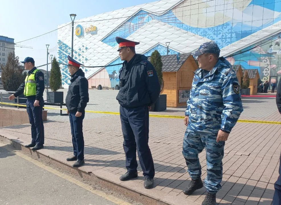 Милиция Asia Mall соода борборун курчап алды