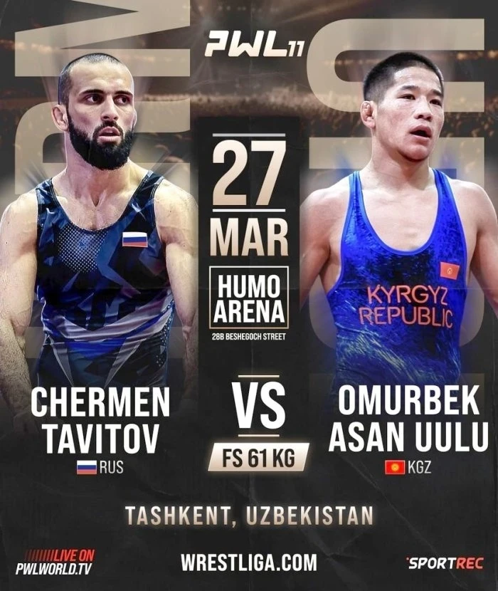 Кыргызстандык балбан Омурбек Асан уулу Чермен Тавитов менен беттешет