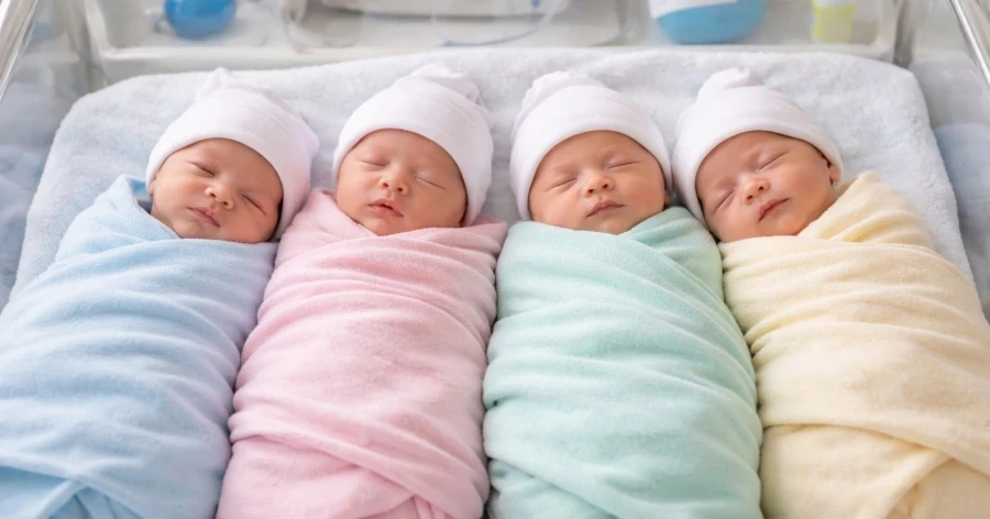 Ошто 26 жаштагы аял төрт эмиш төрөдү