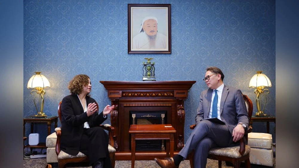 The Foreign Minister accepted the Deputy Executive Secretary of the UN Convention to Combat Desertification.