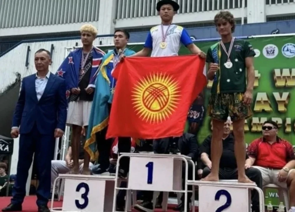 Kyrgyzstan won 12 medals at the World Muay Thai Championship