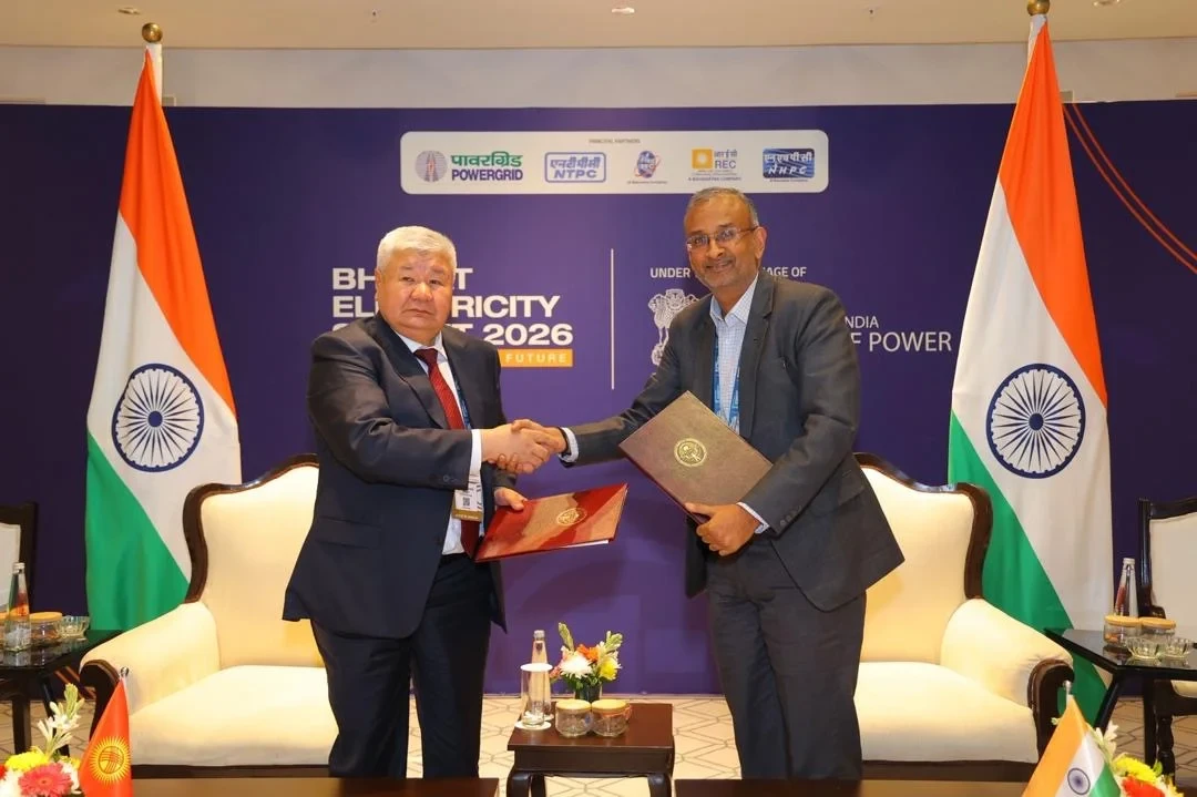 Memorandums in the Energy Sector Signed Between the Ministry of Energy of the Kyrgyz Republic and Companies from India