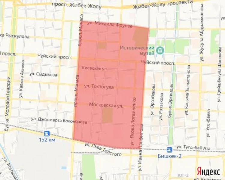In the center of Bishkek, drinking water will be turned off for one day (map, time)