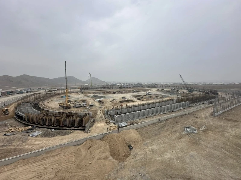 В Баткене продолжается строительство крупных инфраструктурных объектов