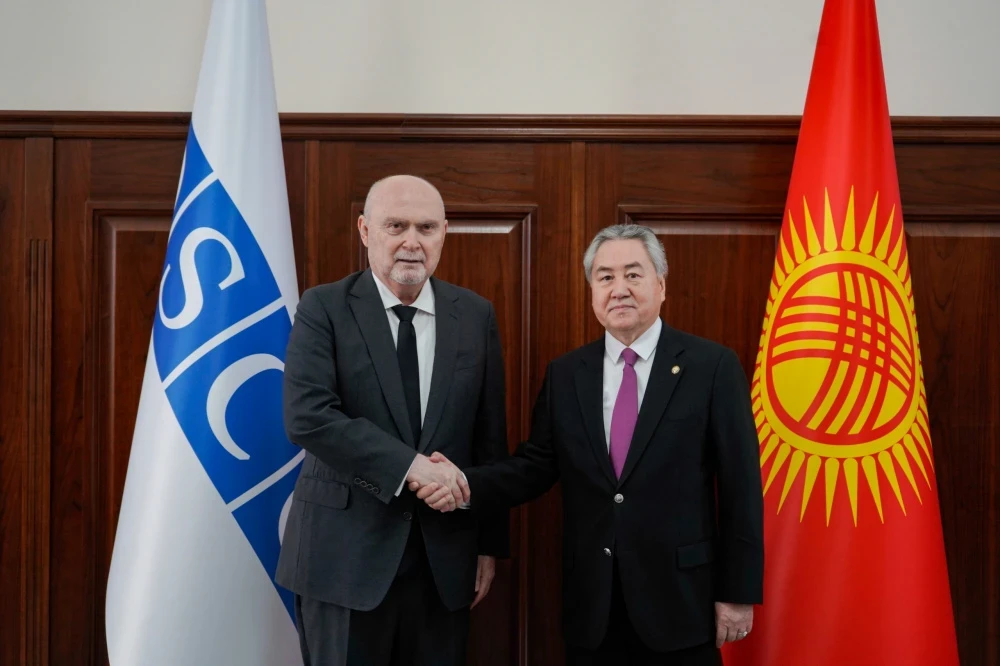 В Бишкеке прошла встреча главы МИД Кыргызстана и генсека ОБСЕ