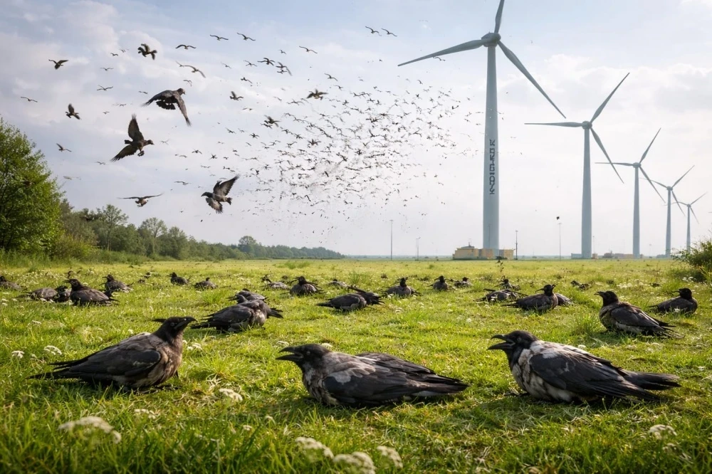 Экологи Казахстана подали жалобу на ветропарк Шокпар из-за гибели птиц