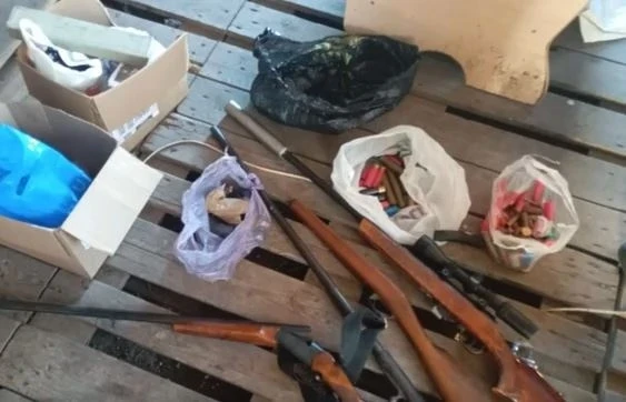 Житель Кеминского района задержан за хранение оружия и наркотиков