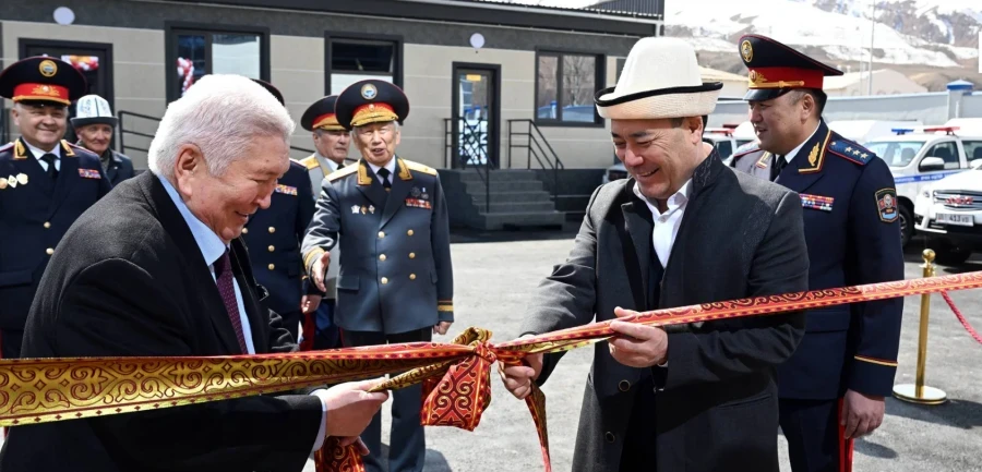 Новые здания: 26 объектов милиции открыли в регионах Кыргызстана