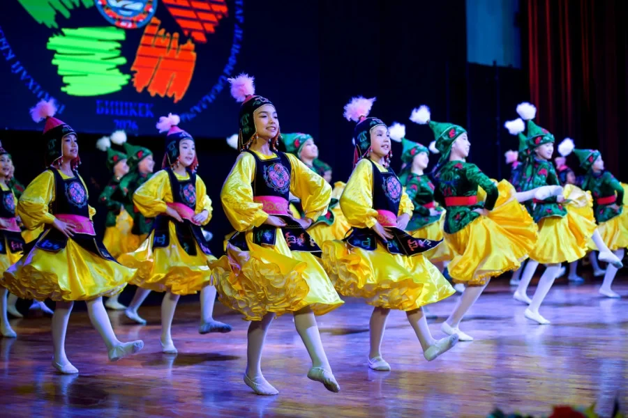 Дельфийские игры в Бишкеке. Стартовала номинация «Народный танец»