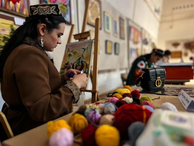 В Бишкеке стартовал второй день конкурса «Художественные ремесла»