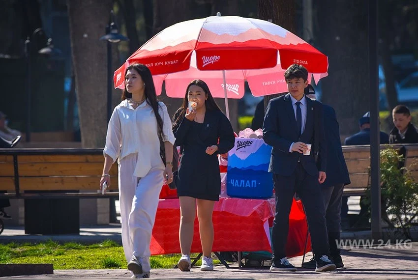 Весна в Бишкеке: город и природа просыпаются. Фоторепортаж