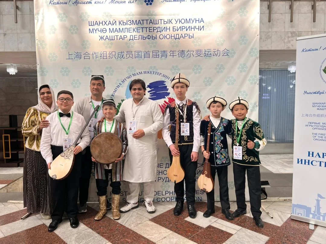 Дельфийские игры в Бишкеке. Участники показали мастерство владения народными инструментами