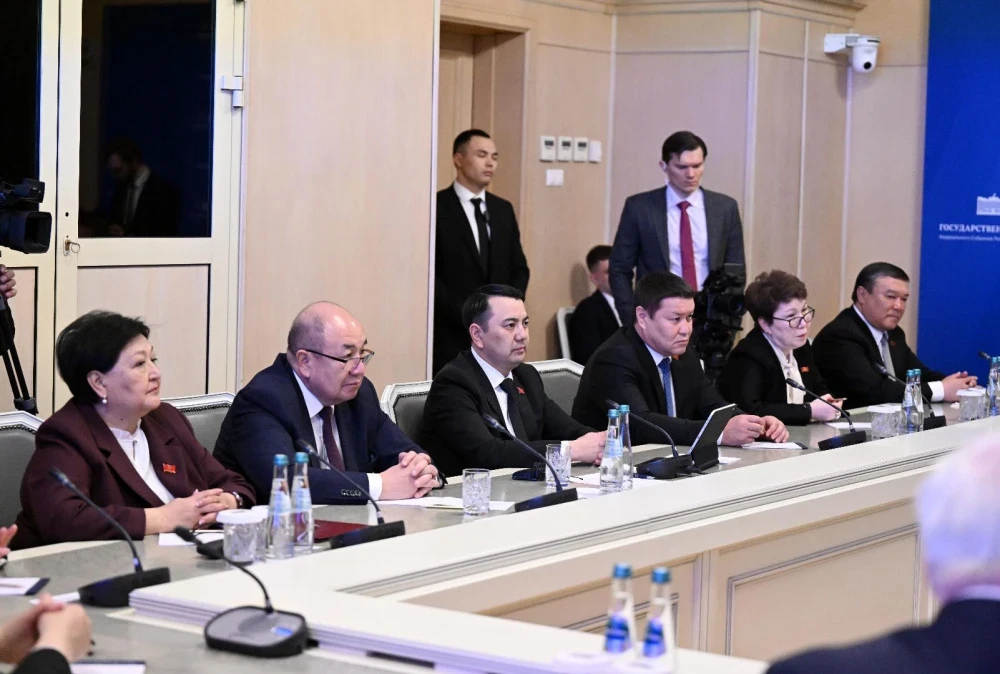 Марлен Маматалиев поднял вопросы мигрантов и льгот ЕАЭС на встрече с Вячеславом Володиным