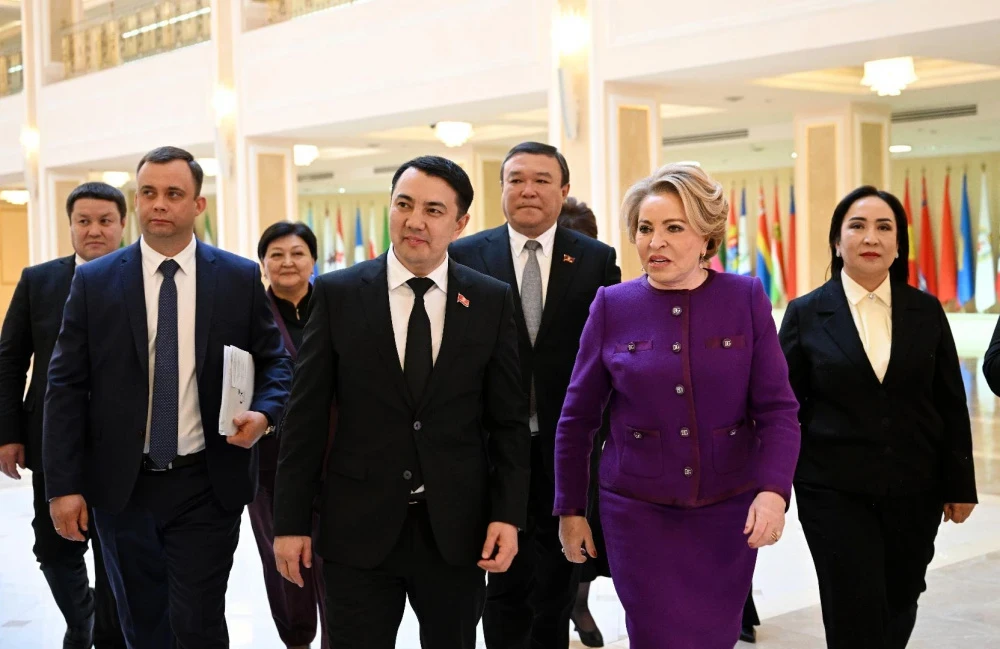 Маматалиев в Москве поговорил с Матвиенко о женщинах, миграции и экономике