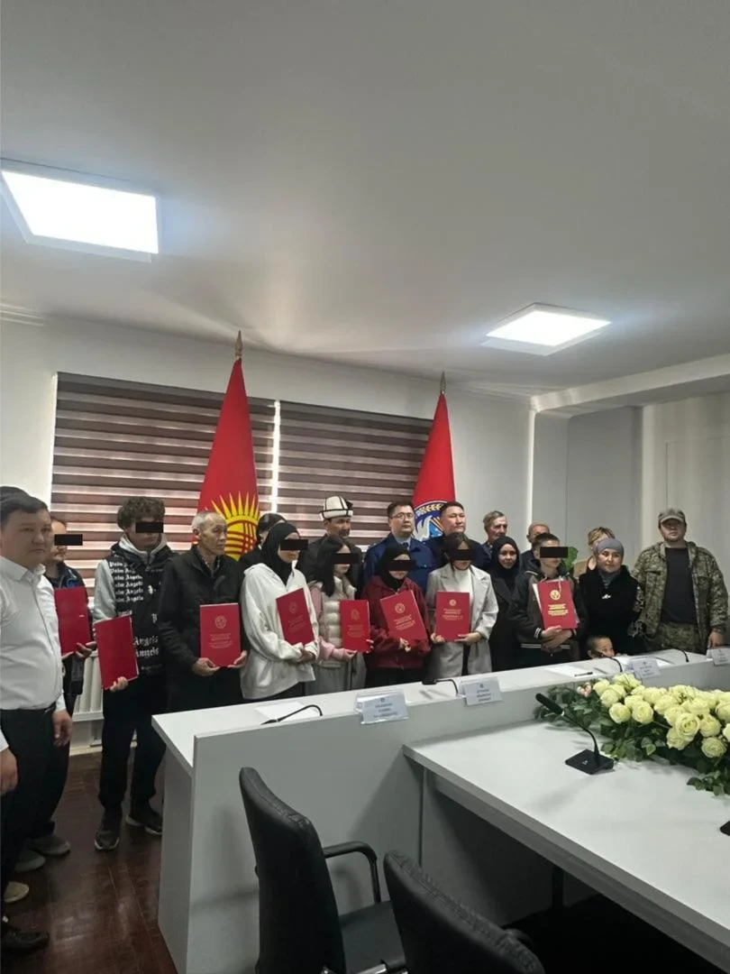 In the Jayil District, orphaned children received land plots