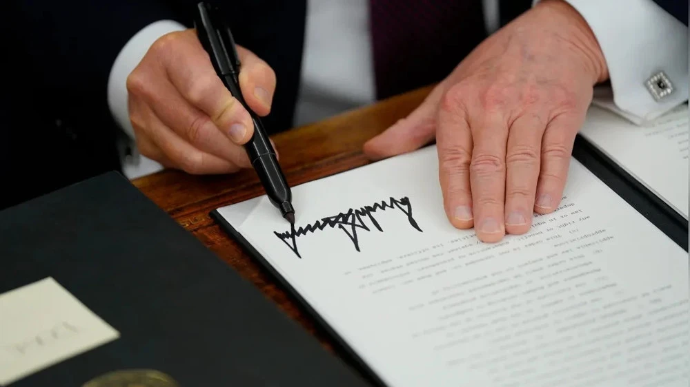 For the first time in history, the signature of the sitting president — Donald Trump — will appear on $100 bills.