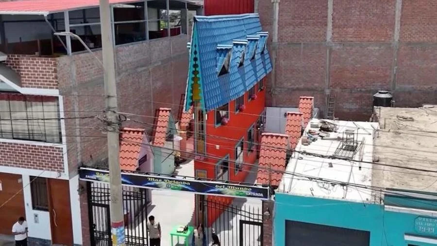 In Peru, the narrowest house in the world has been built