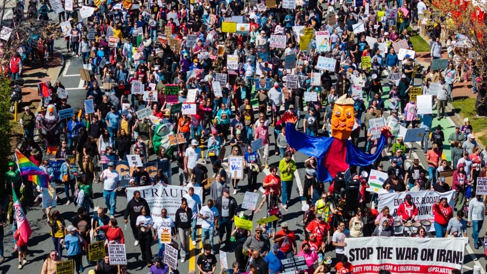 В США прошли протесты против политики Трампа