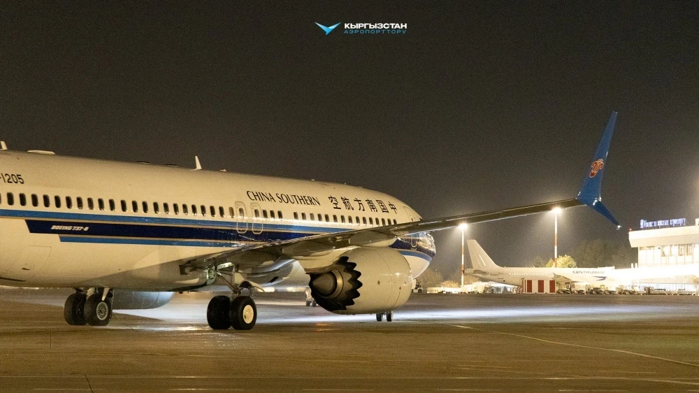 Direct flights from Bishkek to Guangzhou have started.