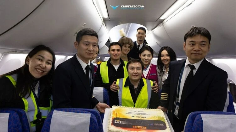 Kyrgyzstan and China have connected with a new flight route Guangzhou - Bishkek
