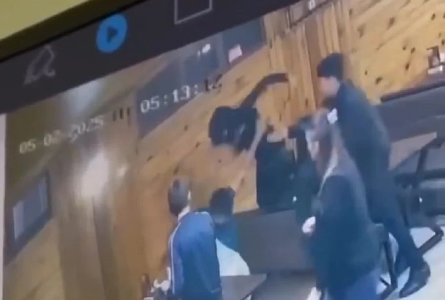 A Girl Beat Up Two Men in Bishkek