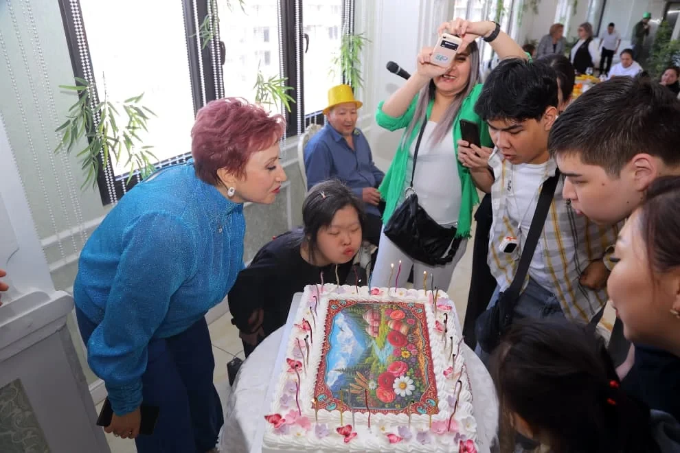 A festive event for children was held at the "Open Your Heart" Foundation in Bishkek