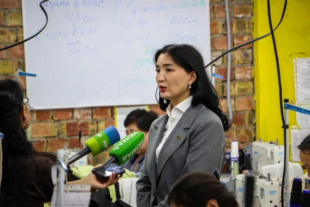 Швейные ишканалар Кыргызстанда пайызсыз кредиттерди ала баштады