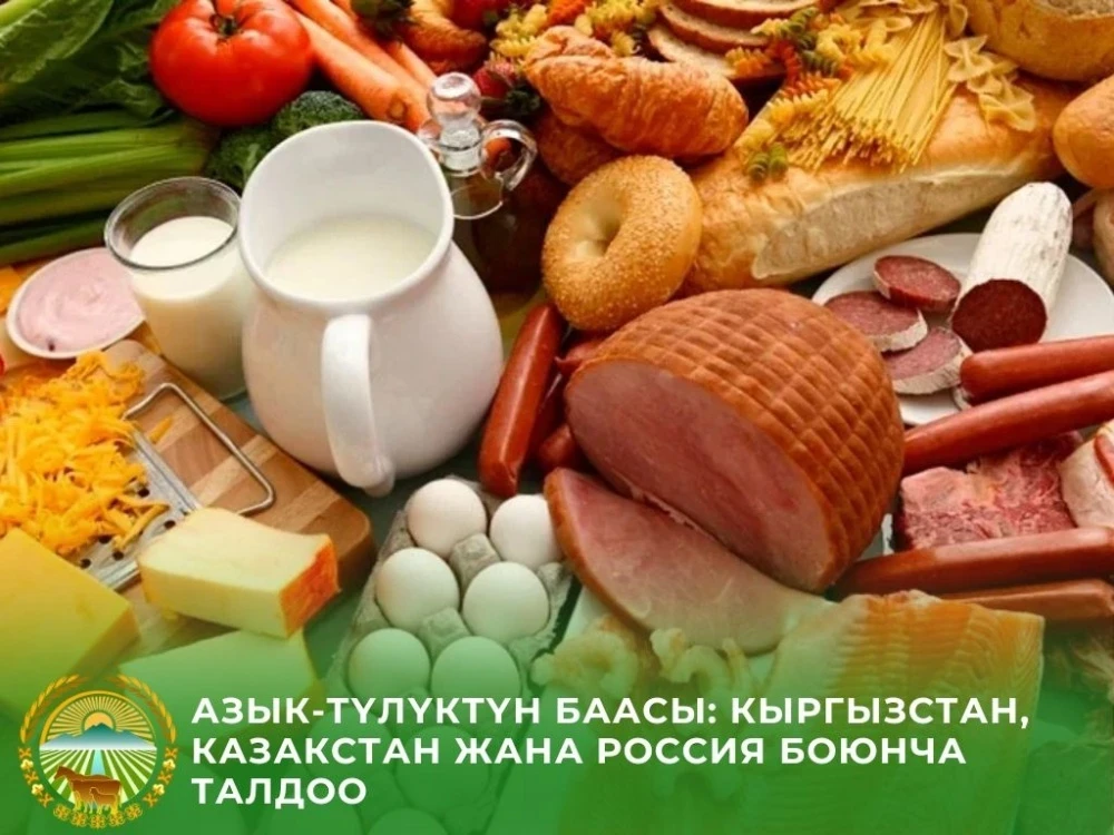 Кыргызстан, Казакстан жана Россиядагы дүкөндөрдөгү баалар кандай өзгөрдү