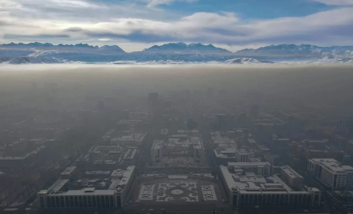 Academician Discusses the Impact of Polluted Air in Bishkek on Health
