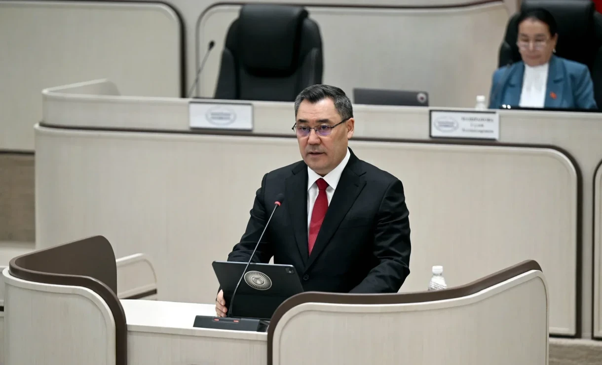 Zhapаров urged the deputies of the Jogorku Kenesh not to allow division in the parliament