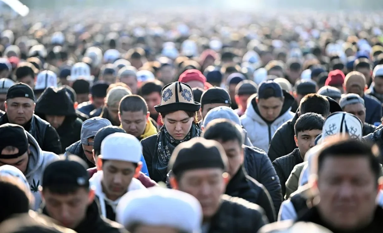 Бишкекте айт намазы Эски аянтта өтөт