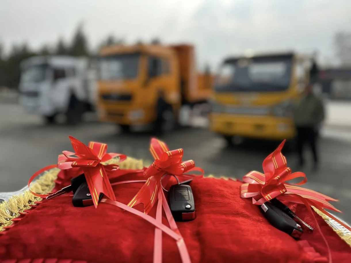 Баткен мэриясы 12,6 миллион сомдон ашык жаңы атайын техника алды