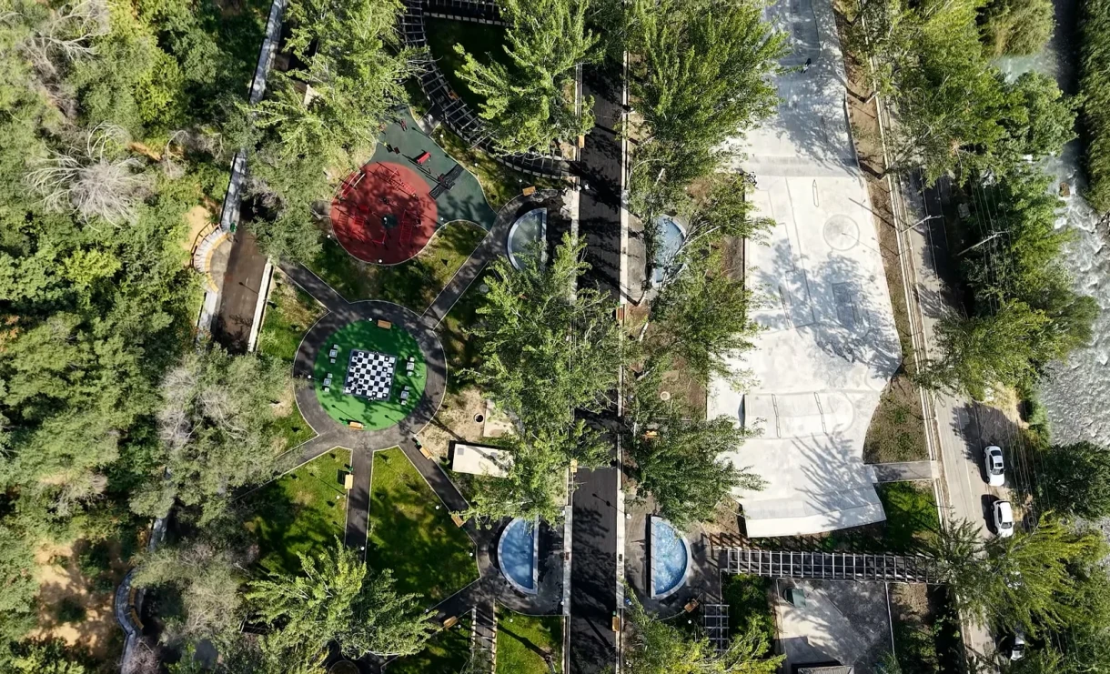 Парк имени Алишера Навои в Оше откроют к 20 апреля