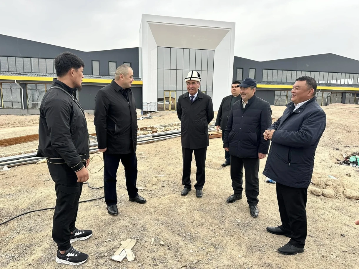 В Баткене продолжается строительство крупных инфраструктурных объектов