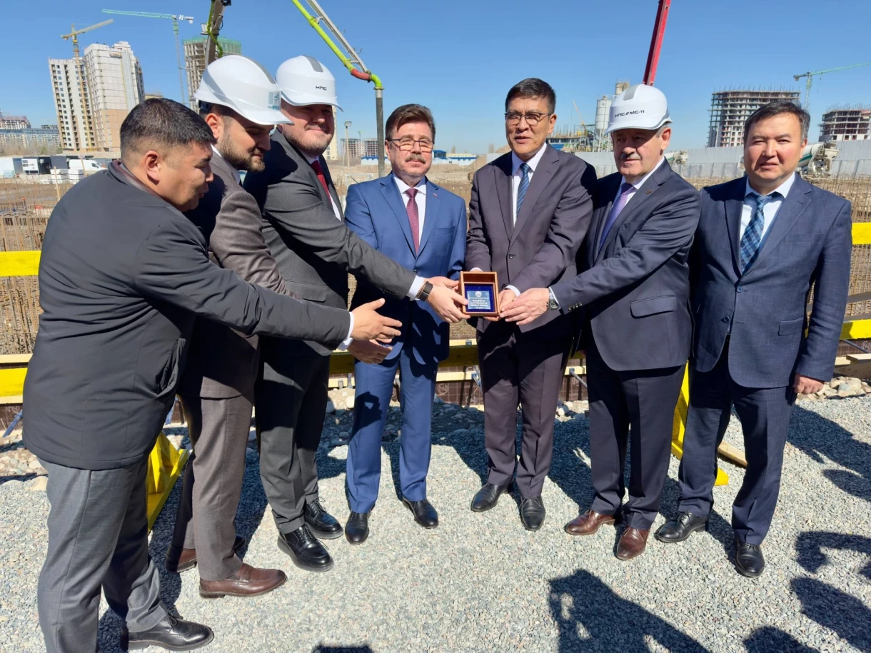 В Бишкеке начали строить совместную школу России и Кыргызстана