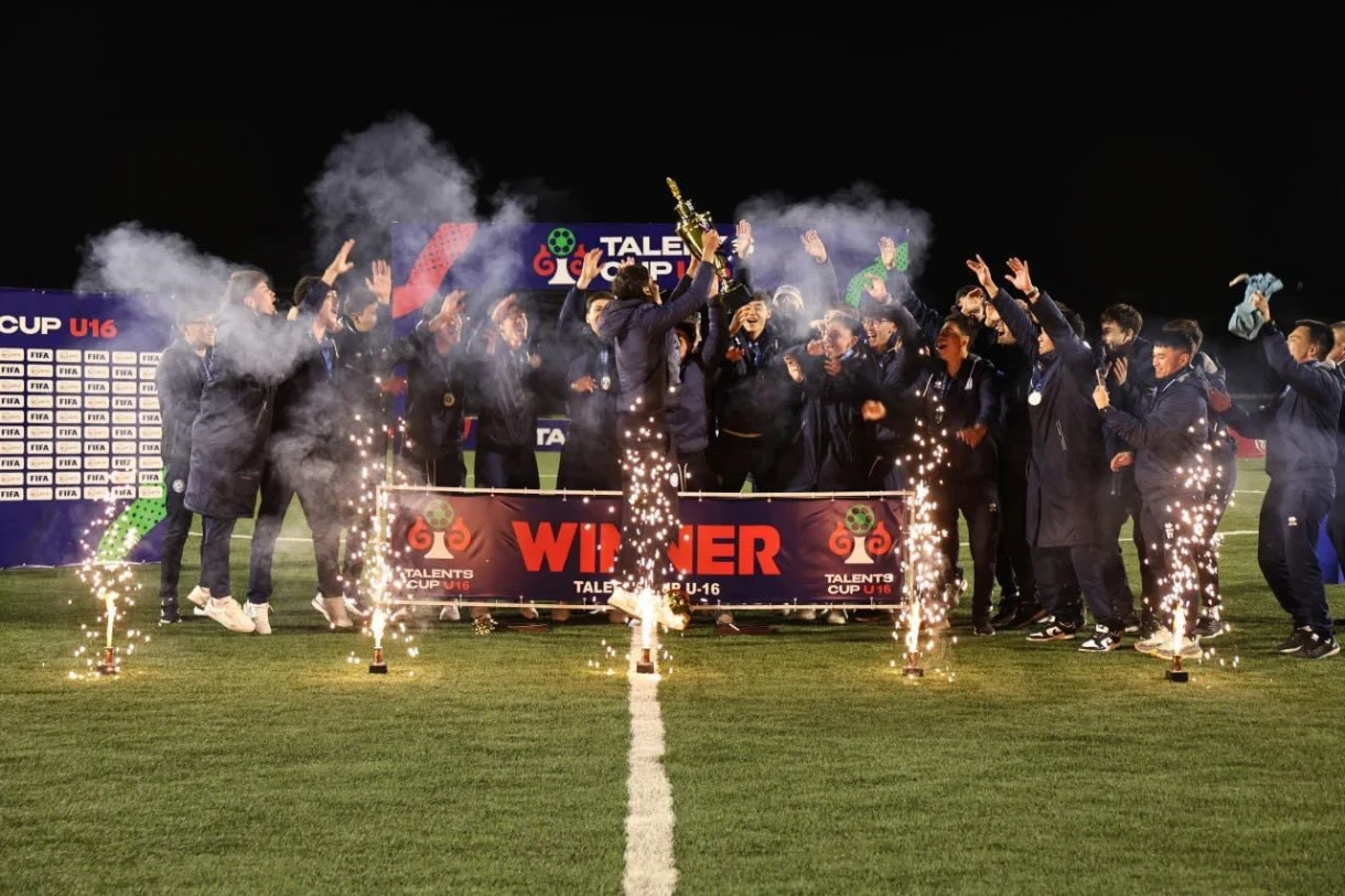 «Кубок талантов» U-16 по футболу в Бишкеке. Сборная Кыргызстана на втором месте