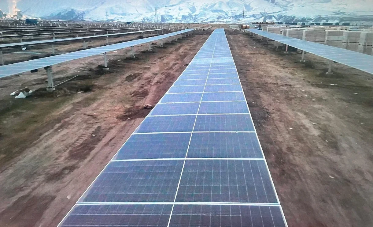 Кеминде 100 МВт кубаттуулуктагы күн электр станциясы ишке киргизилди