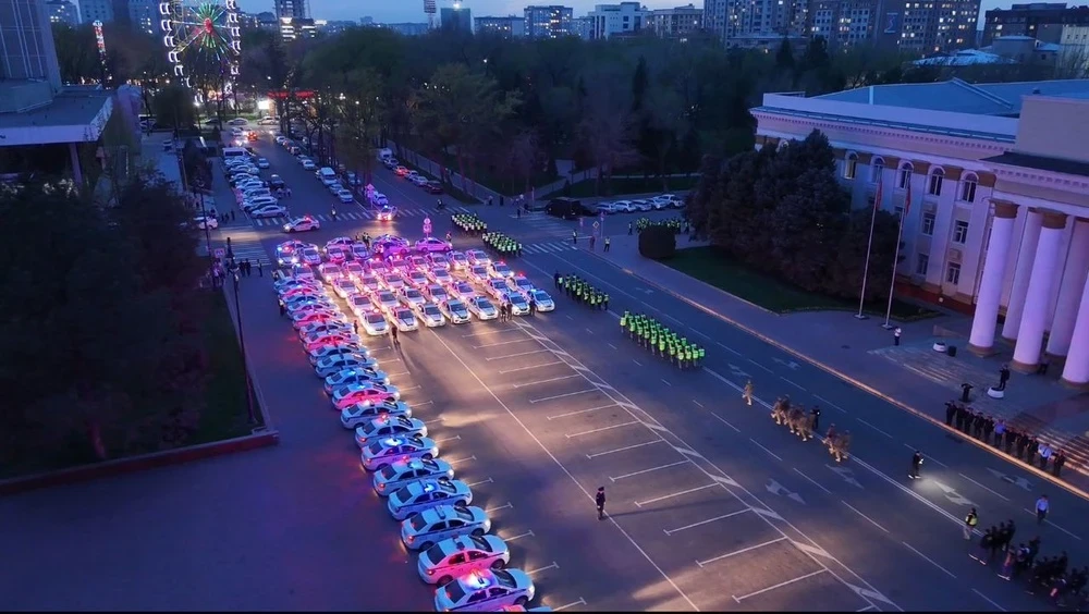 More than a thousand police officers will patrol Bishkek this coming weekend